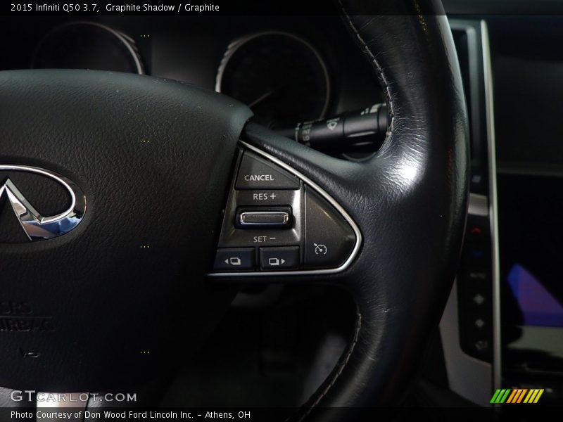 Graphite Shadow / Graphite 2015 Infiniti Q50 3.7
