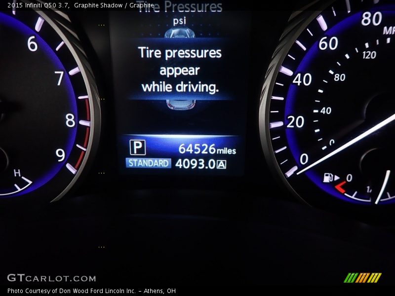 Graphite Shadow / Graphite 2015 Infiniti Q50 3.7