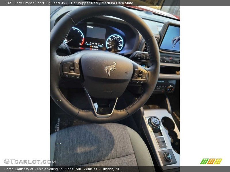 Hot Pepper Red / Medium Dark Slate 2022 Ford Bronco Sport Big Bend 4x4