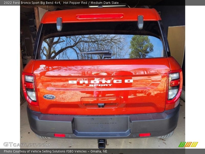 Hot Pepper Red / Medium Dark Slate 2022 Ford Bronco Sport Big Bend 4x4