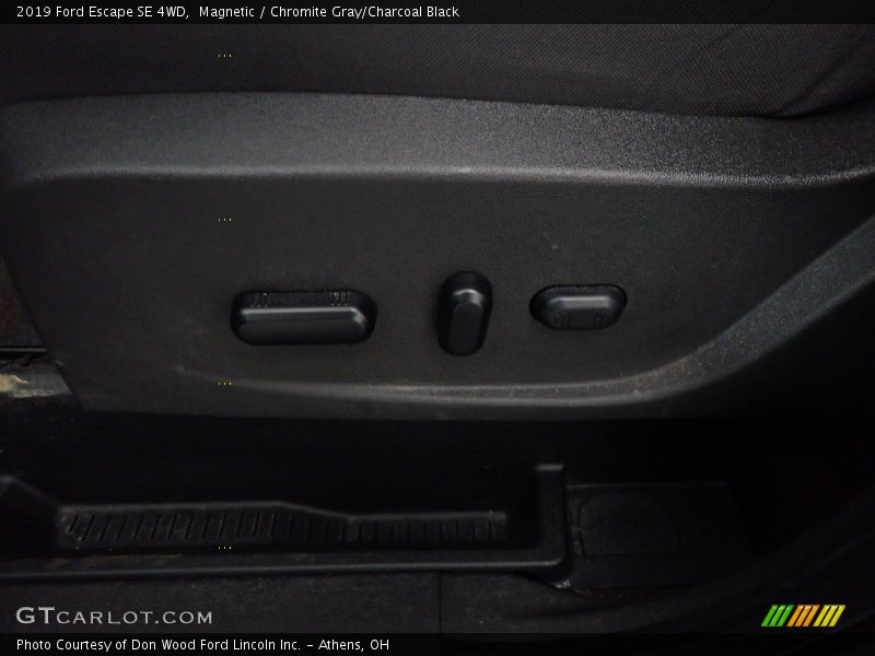 Magnetic / Chromite Gray/Charcoal Black 2019 Ford Escape SE 4WD