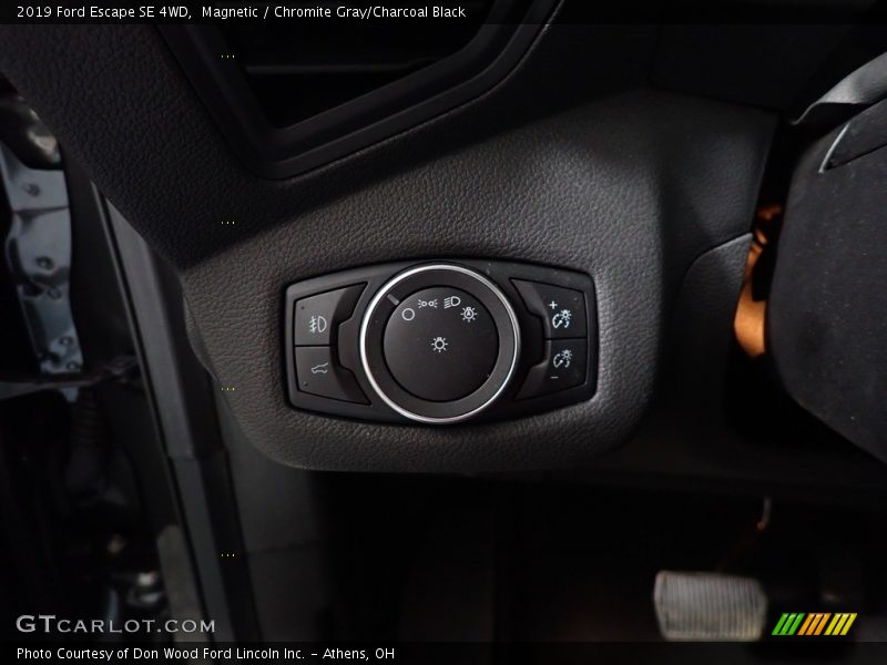 Magnetic / Chromite Gray/Charcoal Black 2019 Ford Escape SE 4WD