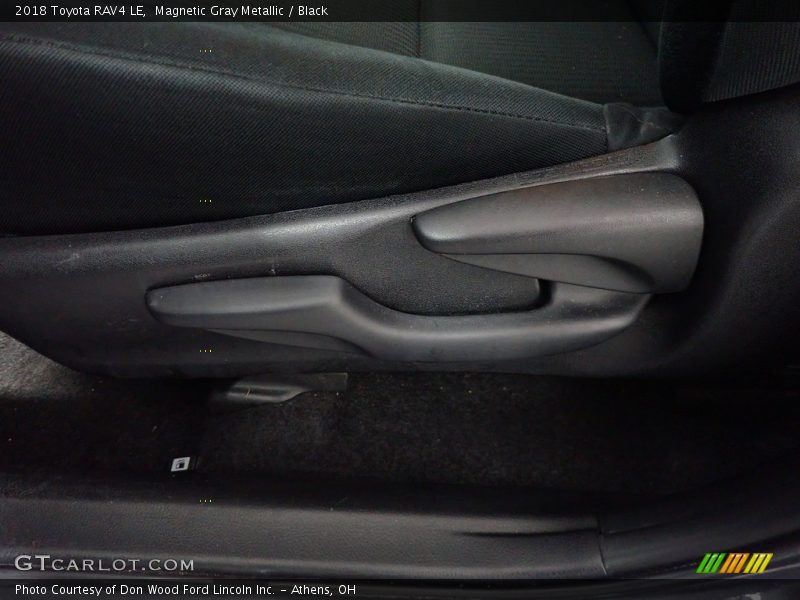 Magnetic Gray Metallic / Black 2018 Toyota RAV4 LE