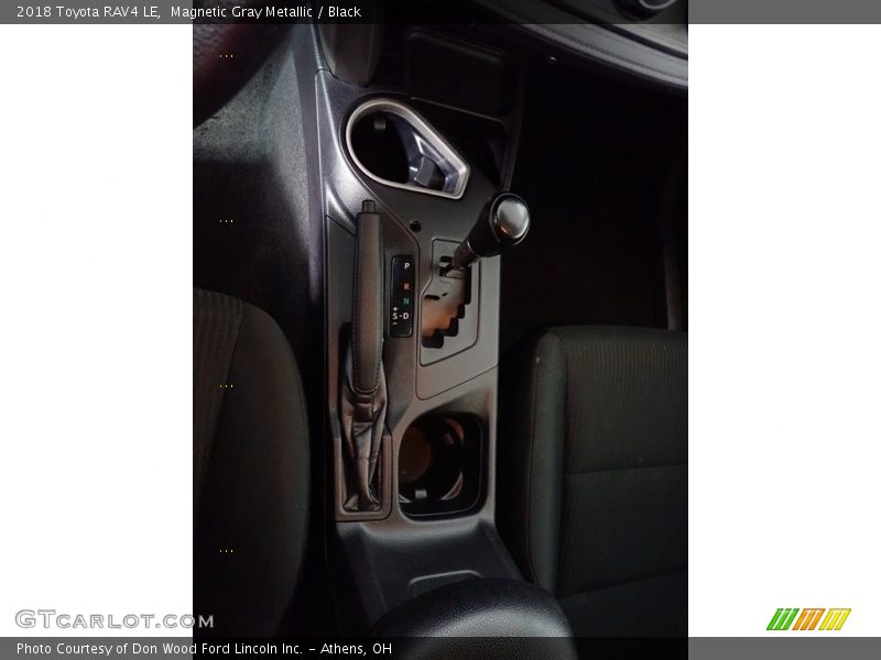 Magnetic Gray Metallic / Black 2018 Toyota RAV4 LE