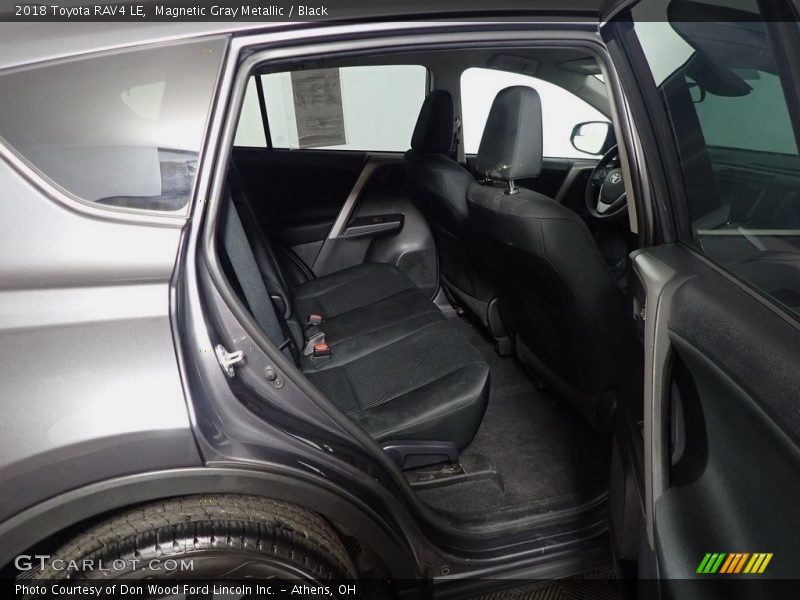 Magnetic Gray Metallic / Black 2018 Toyota RAV4 LE