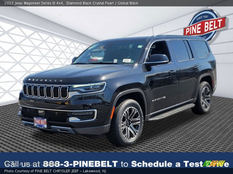 Diamond Black Crystal Pearl / Global Black 2022 Jeep Wagoneer Series III 4x4