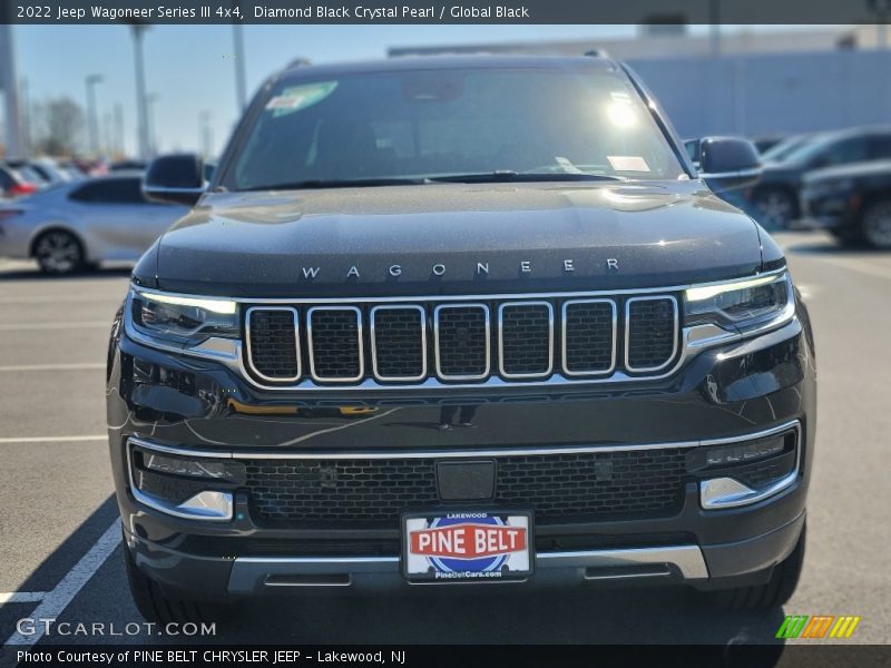 Diamond Black Crystal Pearl / Global Black 2022 Jeep Wagoneer Series III 4x4