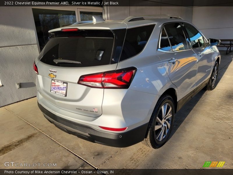 Silver Ice Metallic / Jet Black 2022 Chevrolet Equinox Premier AWD