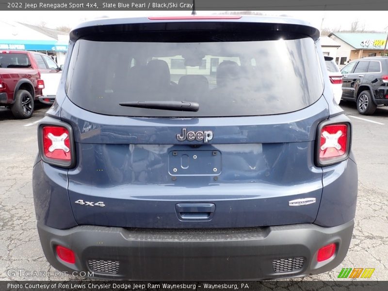 Slate Blue Pearl / Black/Ski Gray 2022 Jeep Renegade Sport 4x4