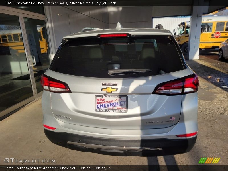 Silver Ice Metallic / Jet Black 2022 Chevrolet Equinox Premier AWD