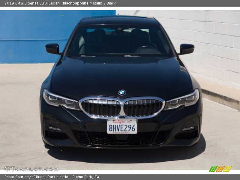 Black Sapphire Metallic / Black 2019 BMW 3 Series 330i Sedan