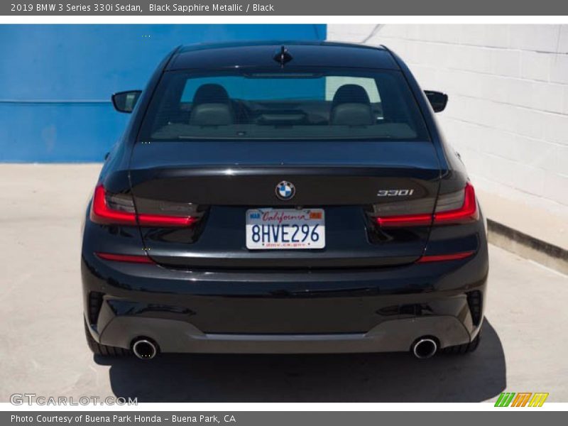 Black Sapphire Metallic / Black 2019 BMW 3 Series 330i Sedan