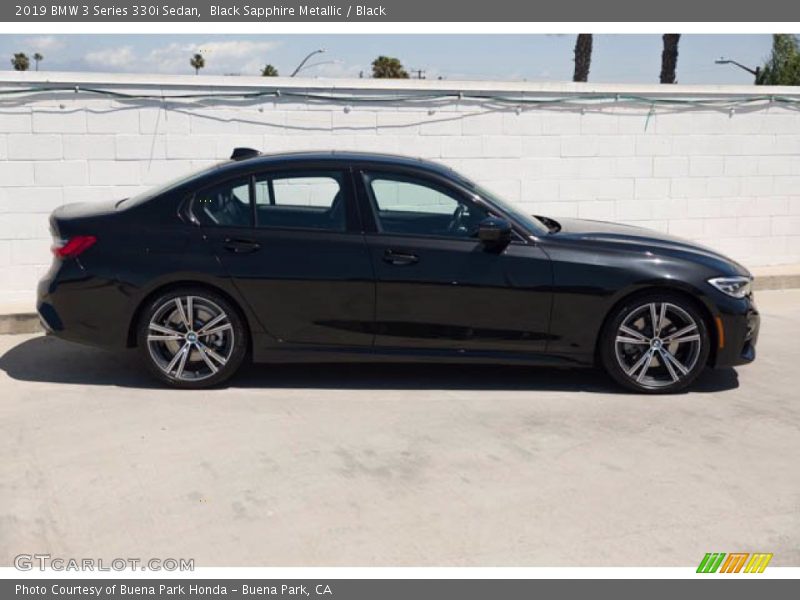 Black Sapphire Metallic / Black 2019 BMW 3 Series 330i Sedan