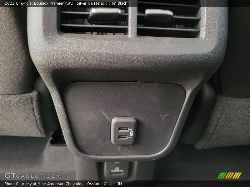 Silver Ice Metallic / Jet Black 2022 Chevrolet Equinox Premier AWD