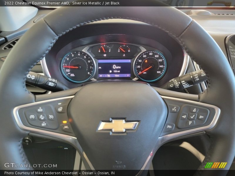 Silver Ice Metallic / Jet Black 2022 Chevrolet Equinox Premier AWD