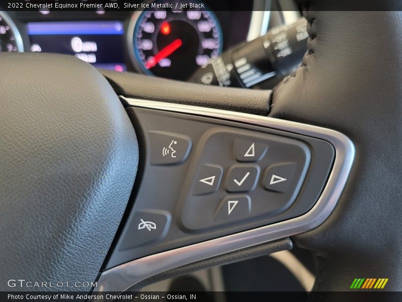 Silver Ice Metallic / Jet Black 2022 Chevrolet Equinox Premier AWD