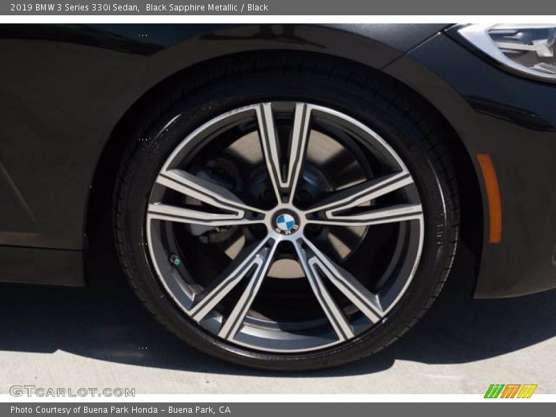 Black Sapphire Metallic / Black 2019 BMW 3 Series 330i Sedan