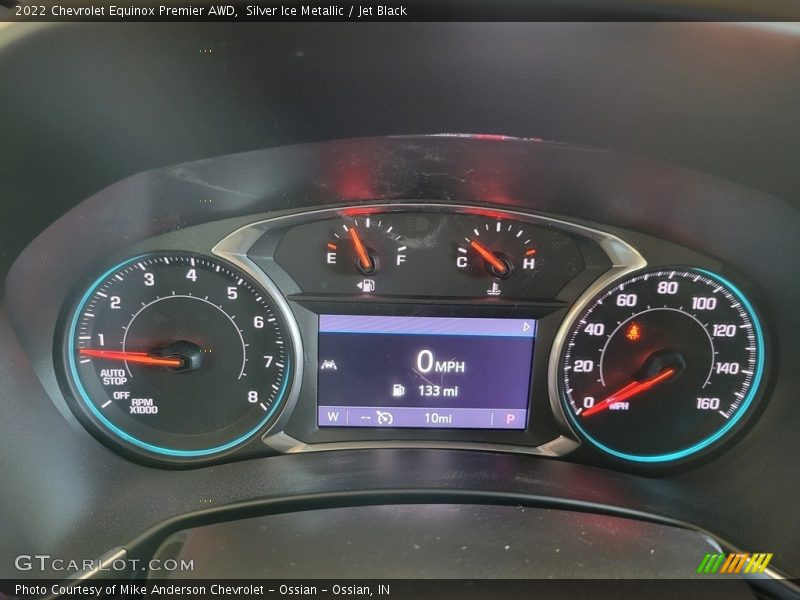 Silver Ice Metallic / Jet Black 2022 Chevrolet Equinox Premier AWD