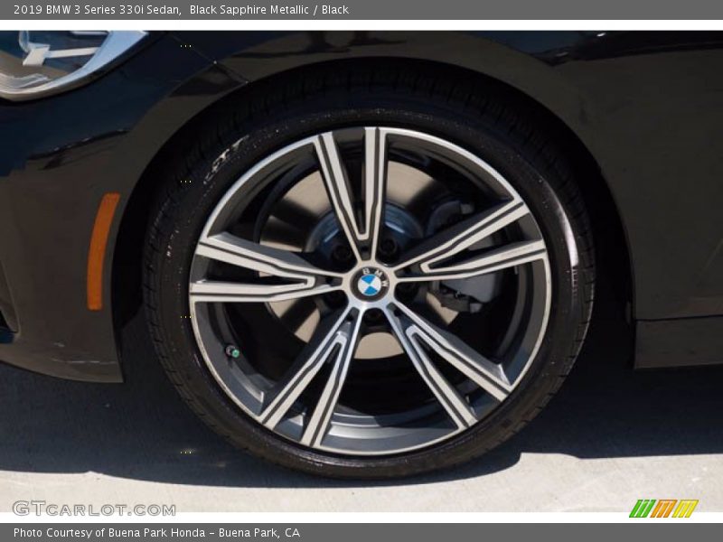 Black Sapphire Metallic / Black 2019 BMW 3 Series 330i Sedan