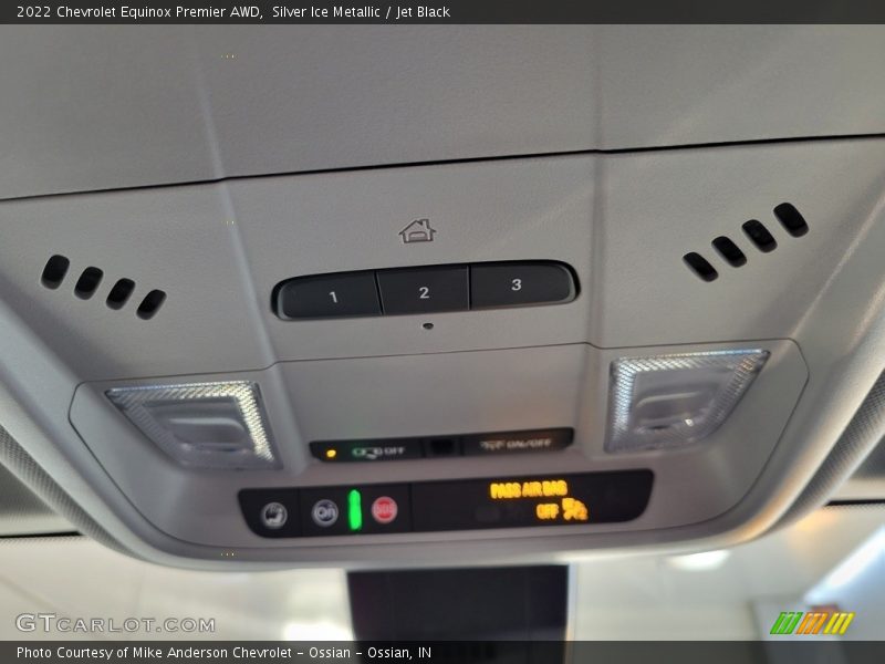 Silver Ice Metallic / Jet Black 2022 Chevrolet Equinox Premier AWD