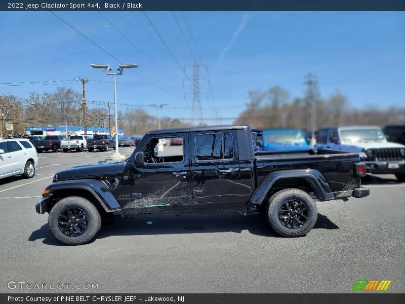 Black / Black 2022 Jeep Gladiator Sport 4x4