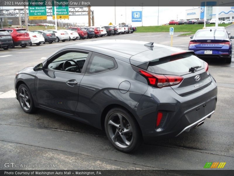 Thunder Gray / Black 2021 Hyundai Veloster 2.0