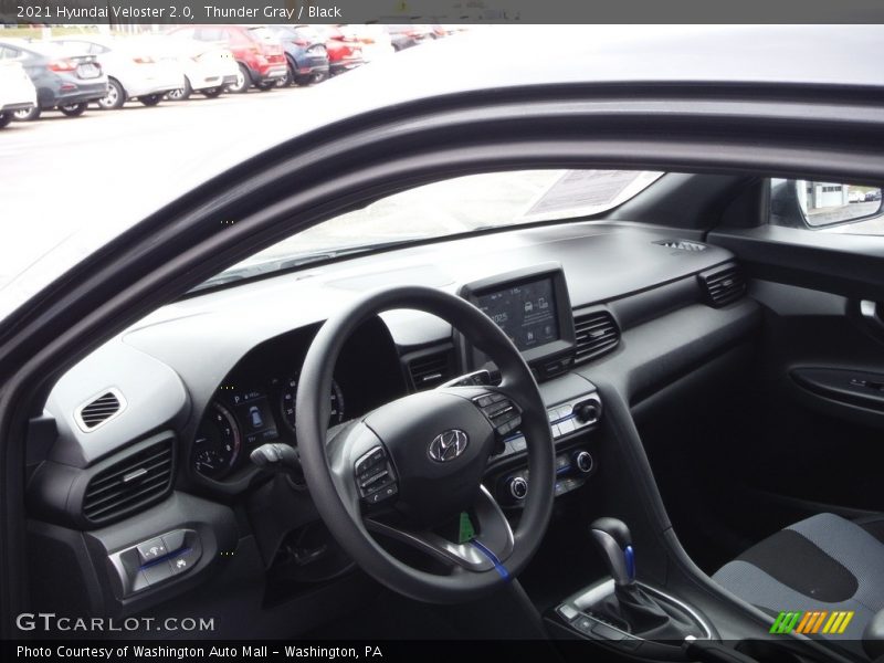 Thunder Gray / Black 2021 Hyundai Veloster 2.0
