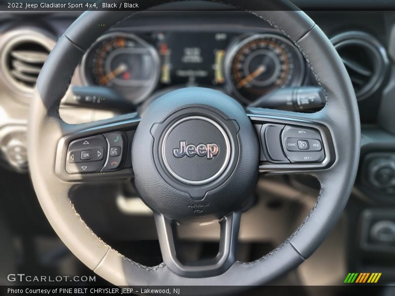 Black / Black 2022 Jeep Gladiator Sport 4x4