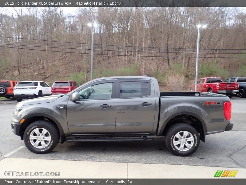 Magnetic Metallic / Ebony 2019 Ford Ranger XL SuperCrew 4x4