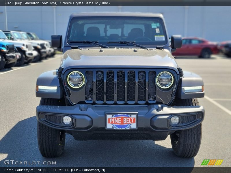 Granite Crystal Metallic / Black 2022 Jeep Gladiator Sport 4x4