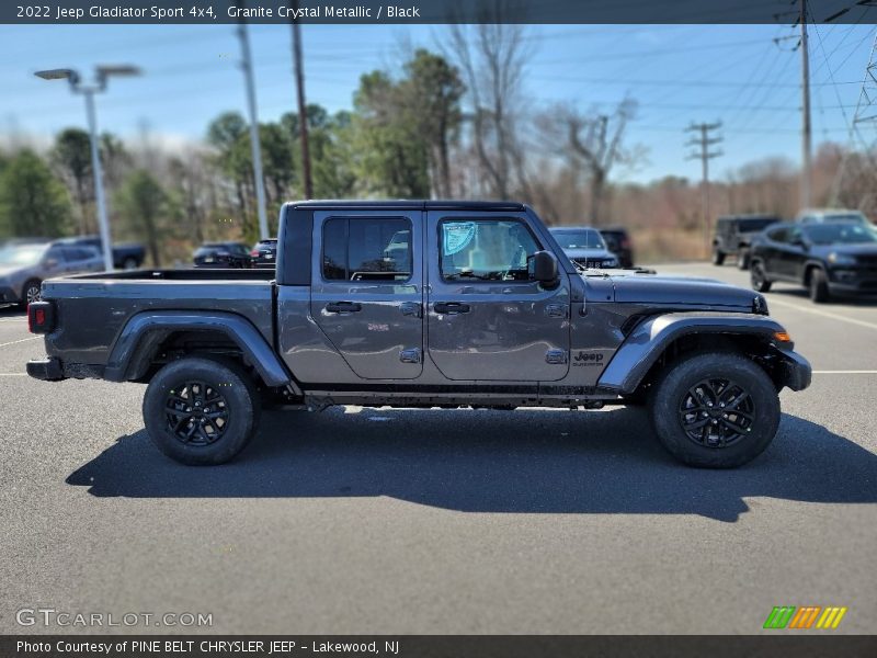 Granite Crystal Metallic / Black 2022 Jeep Gladiator Sport 4x4