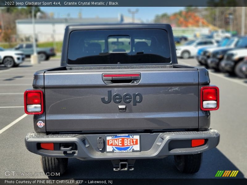 Granite Crystal Metallic / Black 2022 Jeep Gladiator Sport 4x4