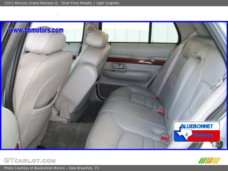 Silver Frost Metallic / Light Graphite 2001 Mercury Grand Marquis LS