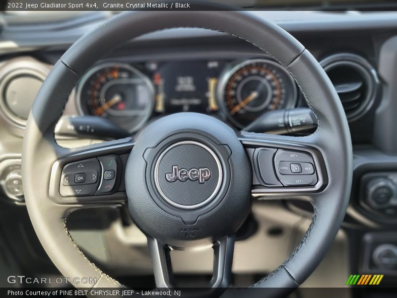 Granite Crystal Metallic / Black 2022 Jeep Gladiator Sport 4x4