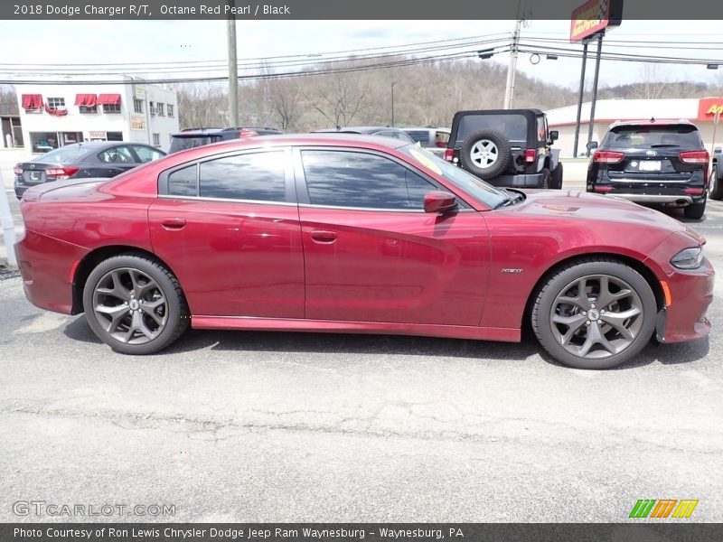 Octane Red Pearl / Black 2018 Dodge Charger R/T