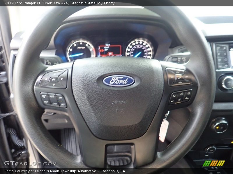 Magnetic Metallic / Ebony 2019 Ford Ranger XL SuperCrew 4x4