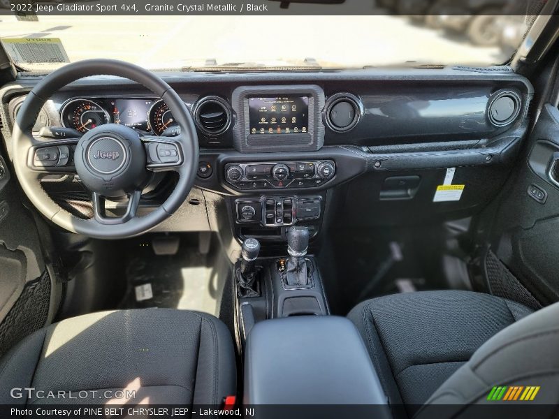 Granite Crystal Metallic / Black 2022 Jeep Gladiator Sport 4x4