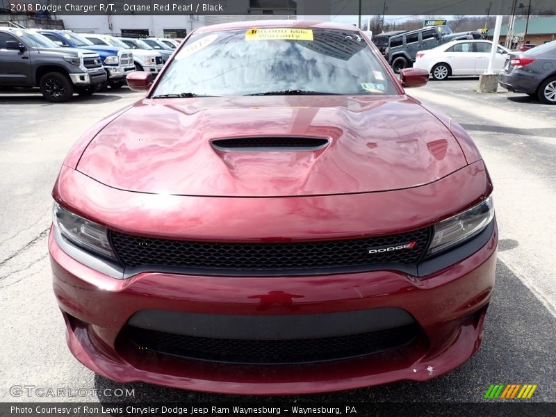 Octane Red Pearl / Black 2018 Dodge Charger R/T