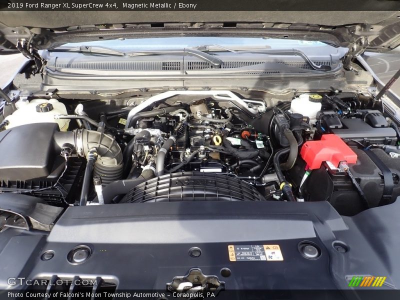 Magnetic Metallic / Ebony 2019 Ford Ranger XL SuperCrew 4x4