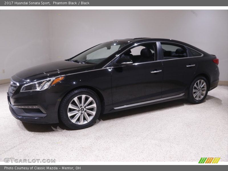Phantom Black / Black 2017 Hyundai Sonata Sport