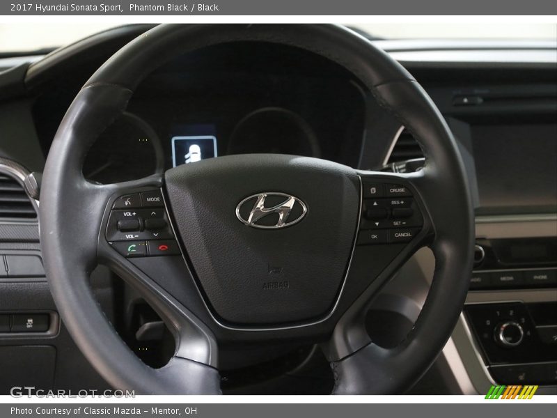 Phantom Black / Black 2017 Hyundai Sonata Sport
