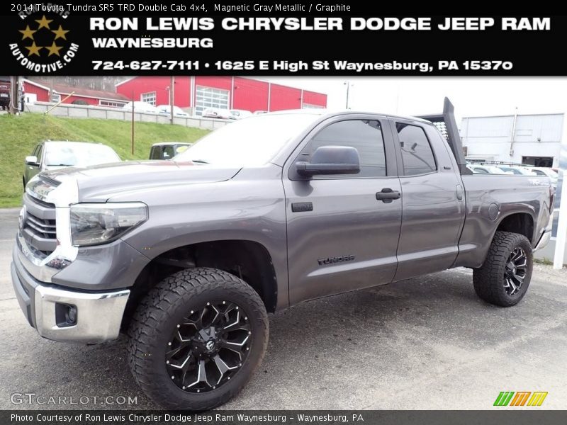 Magnetic Gray Metallic / Graphite 2014 Toyota Tundra SR5 TRD Double Cab 4x4