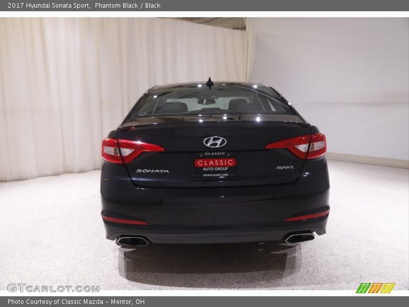Phantom Black / Black 2017 Hyundai Sonata Sport