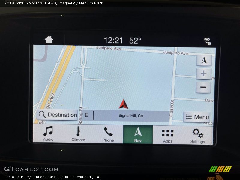 Magnetic / Medium Black 2019 Ford Explorer XLT 4WD