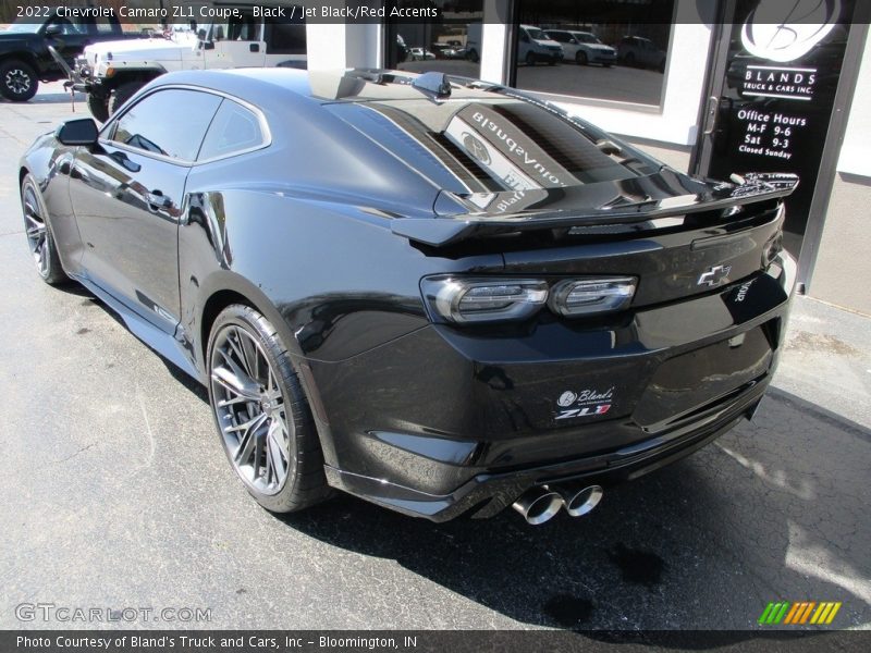 Black / Jet Black/Red Accents 2022 Chevrolet Camaro ZL1 Coupe