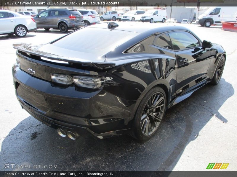 Black / Jet Black/Red Accents 2022 Chevrolet Camaro ZL1 Coupe