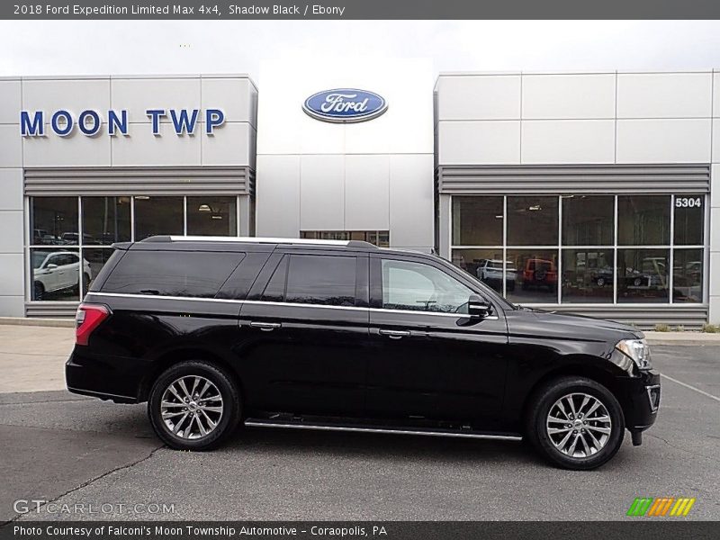 Shadow Black / Ebony 2018 Ford Expedition Limited Max 4x4
