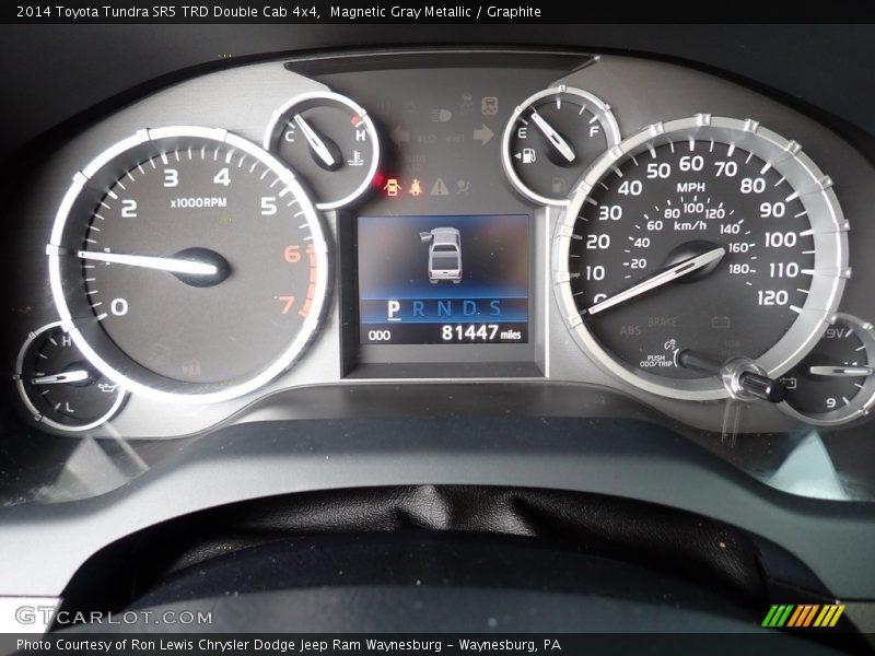  2014 Tundra SR5 TRD Double Cab 4x4 SR5 TRD Double Cab 4x4 Gauges