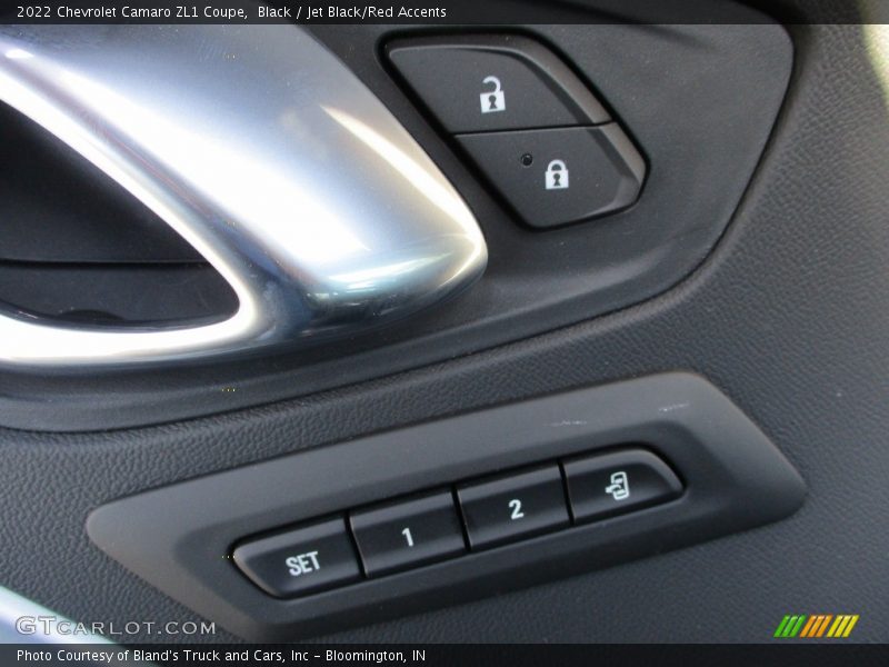 Black / Jet Black/Red Accents 2022 Chevrolet Camaro ZL1 Coupe