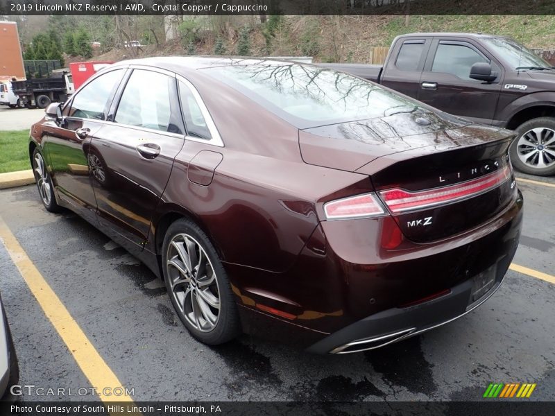 Crystal Copper / Cappuccino 2019 Lincoln MKZ Reserve I AWD